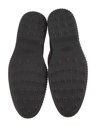 Tod's Suede Lace-Up Boots