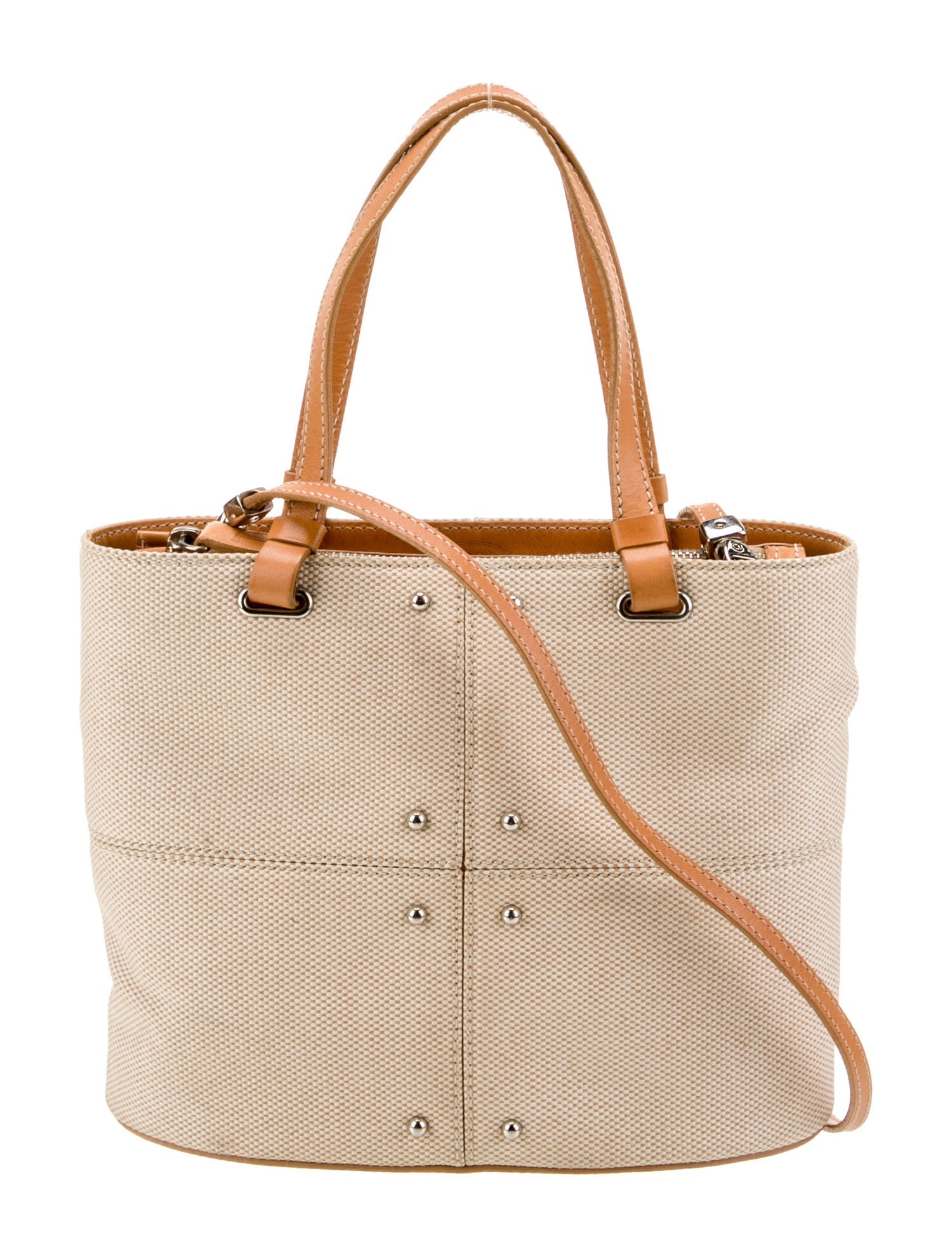 Tod's Canvas Top Handle Bag