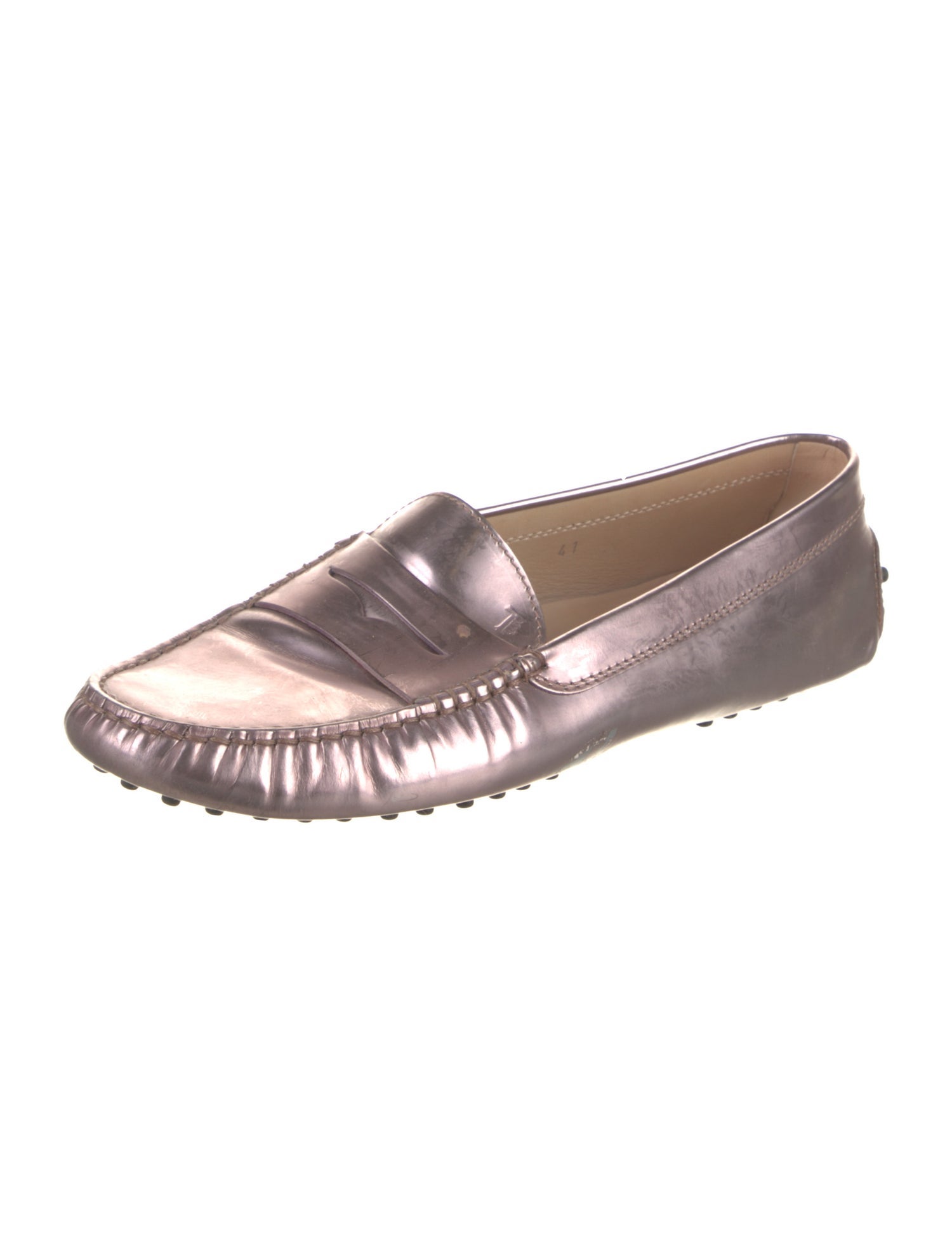 Tod's Patent Leather Loafers