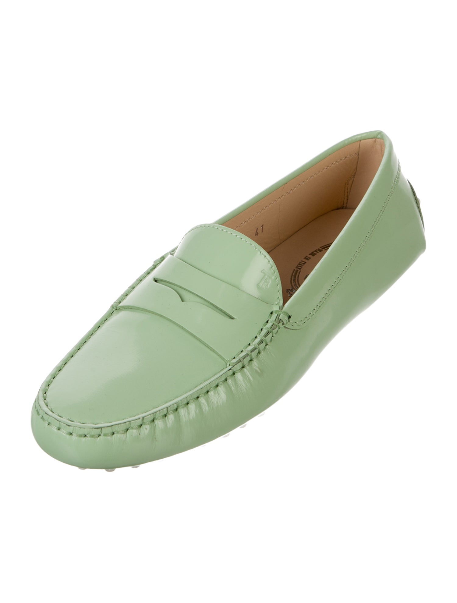 Tod's Patent Leather Loafers