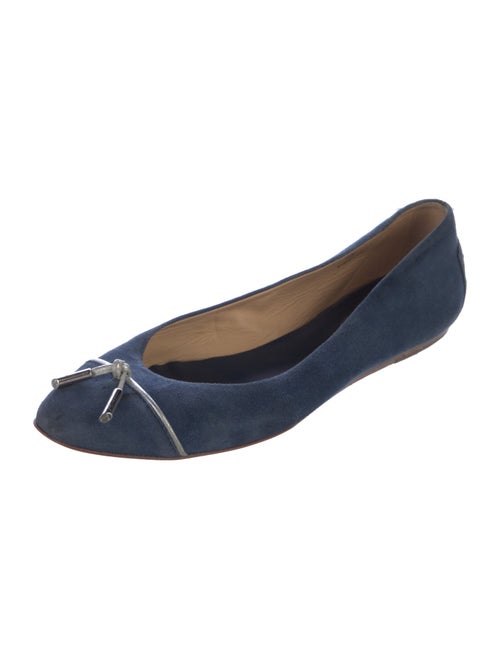 Tod's Suede Ballet Flats