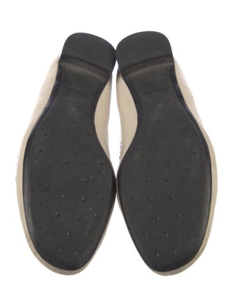 Tod's Leather Crystal Embellishments Loafers