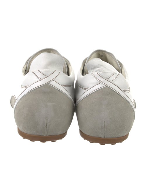 Tod's Suede Colorblock Pattern Sneakers