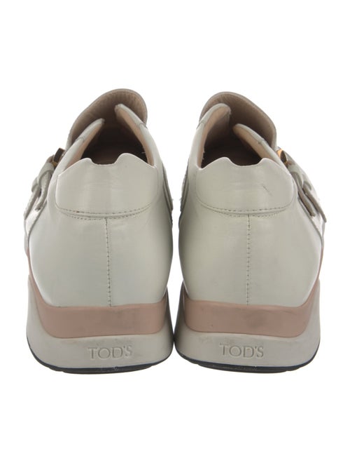 Tod's Leather Colorblock Pattern Sneakers