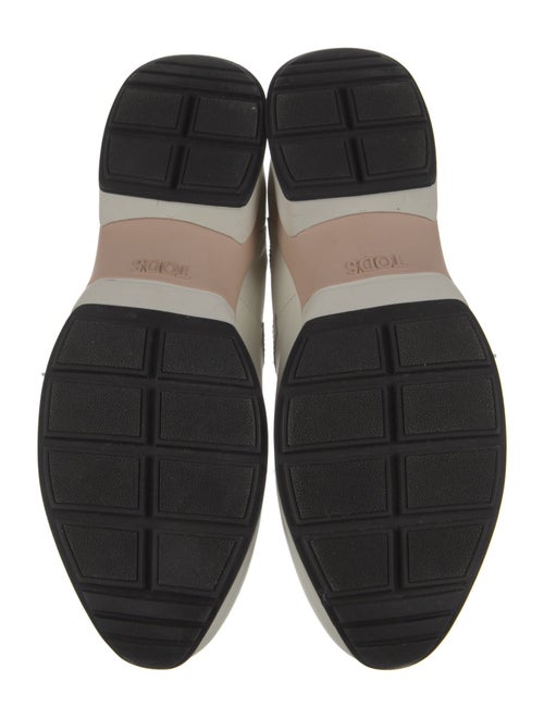 Tod's Leather Colorblock Pattern Sneakers