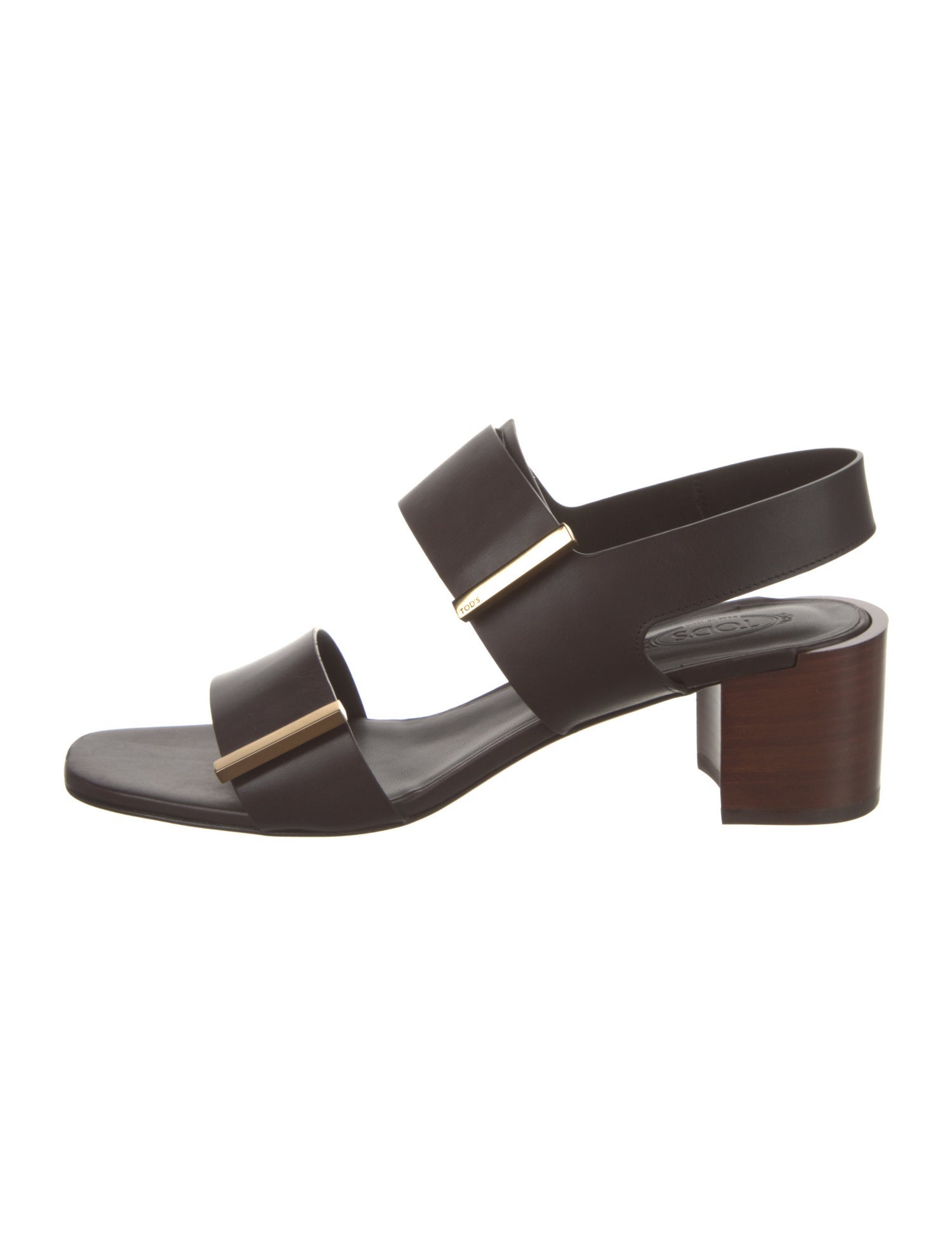 Tod's Leather Slingback Sandals w/ Tags