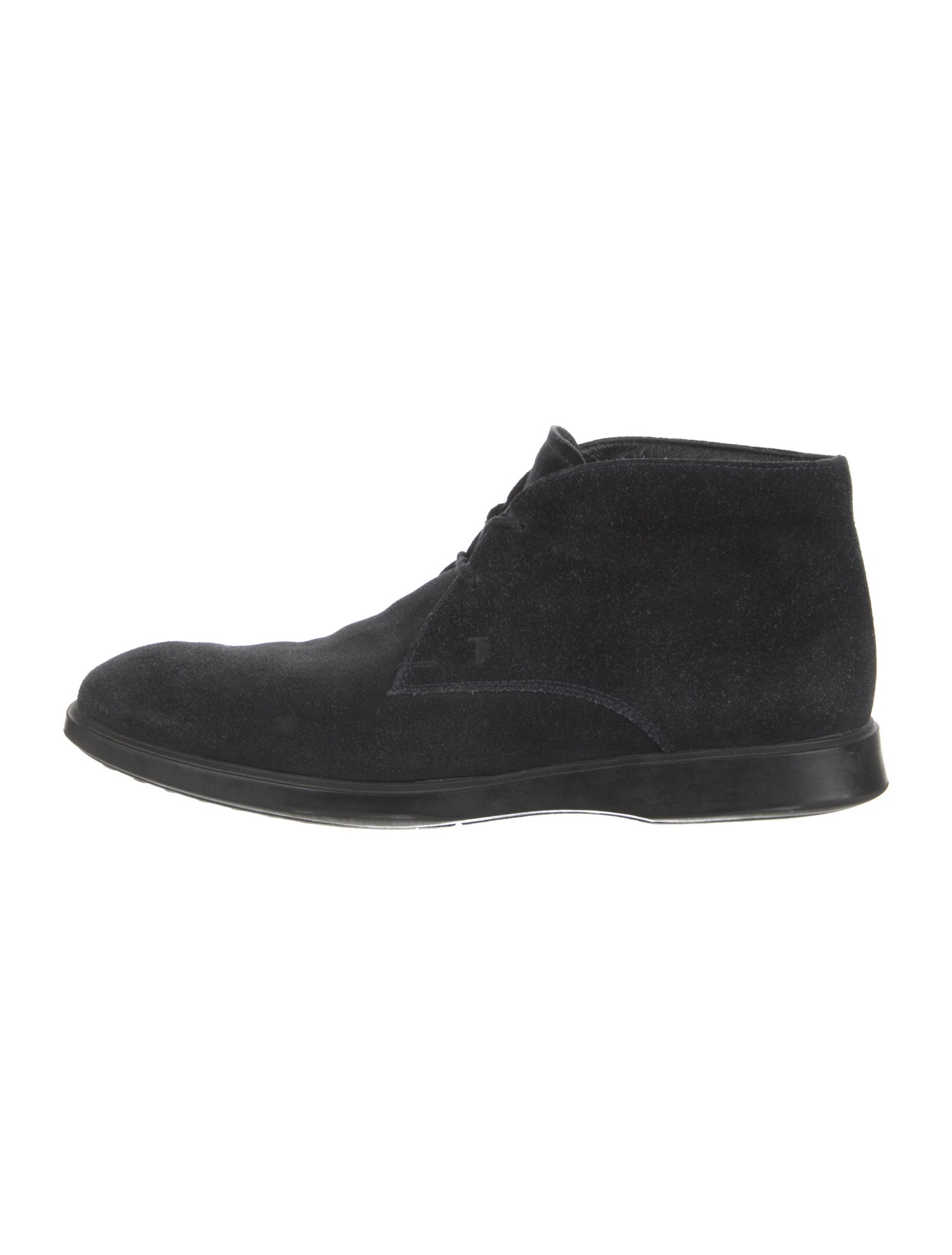 Tod's Suede Lace-Up Boots