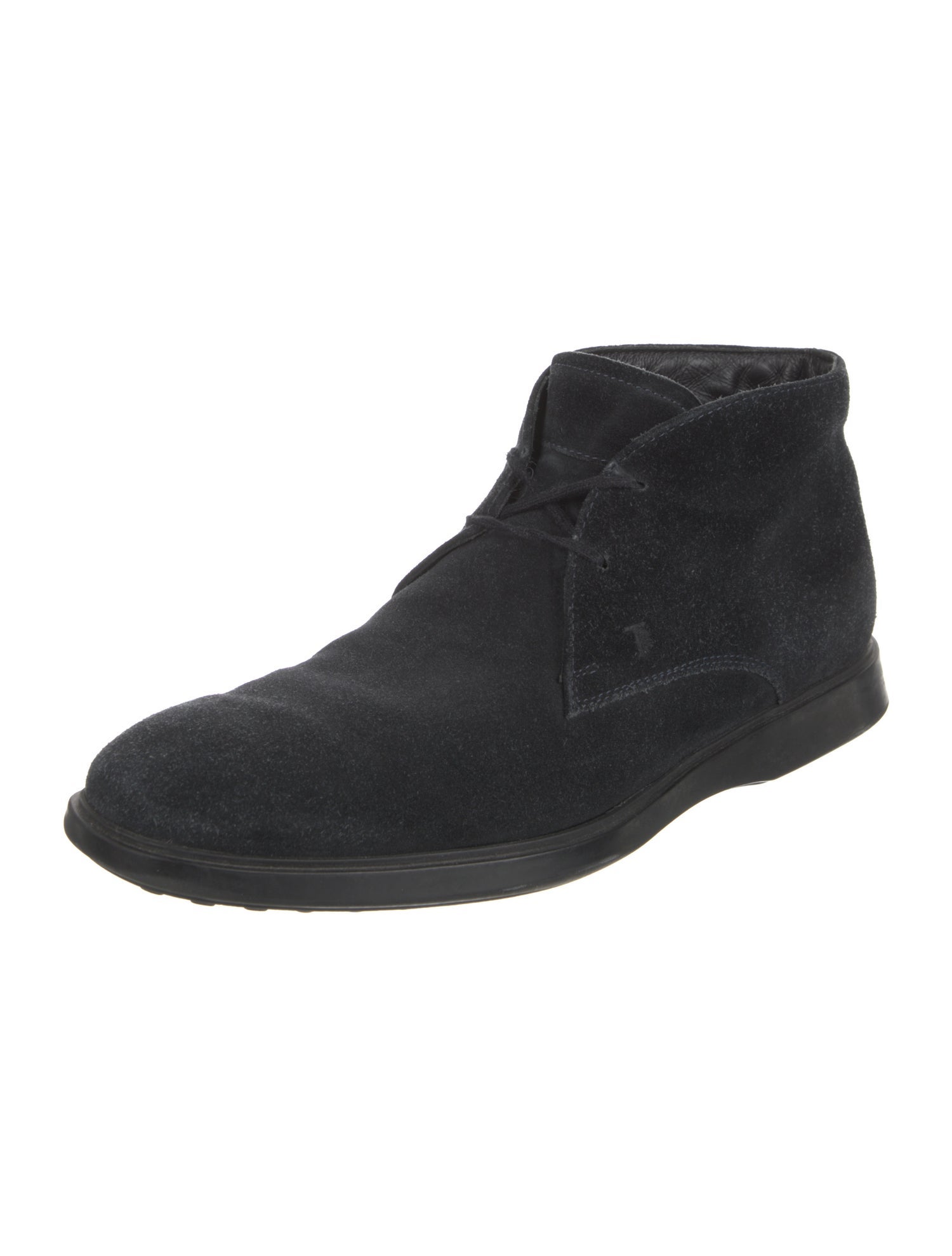 Tod's Suede Lace-Up Boots