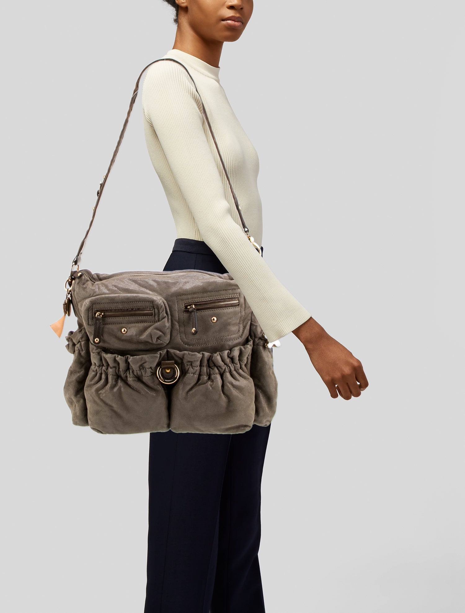 Tod's Suede Crossbody Bag