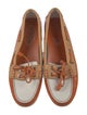 Tod's Leather Colorblock Pattern Moccasins