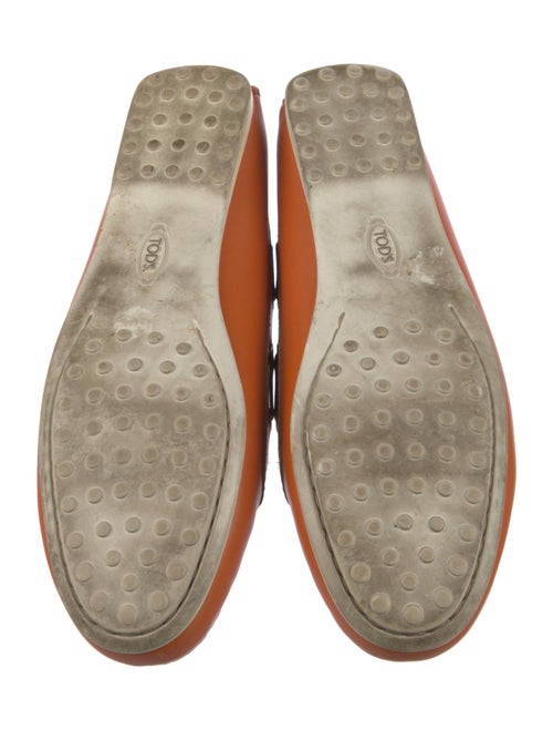 Tod's Leather Colorblock Pattern Moccasins