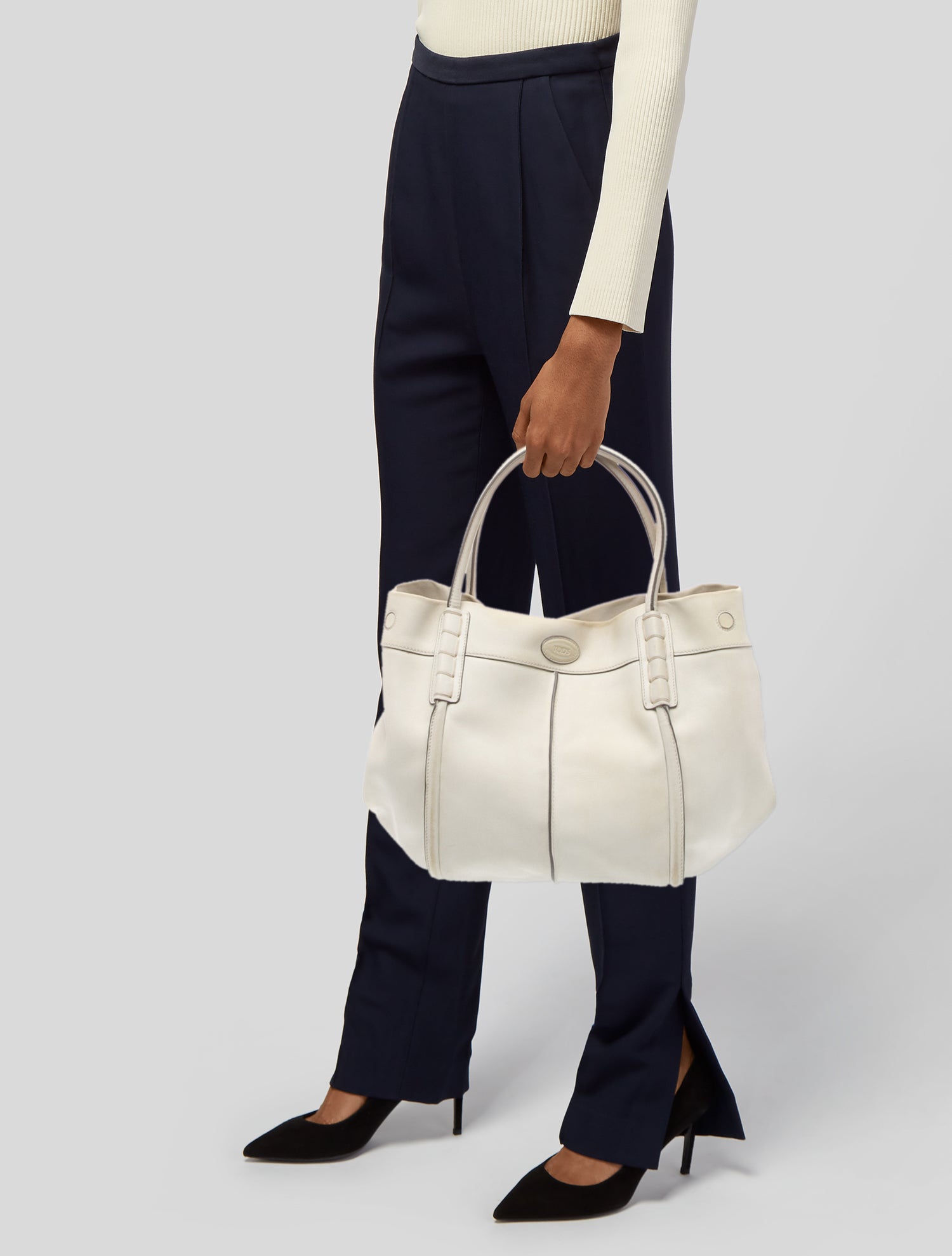 Tod's Leather Top Handle Bag