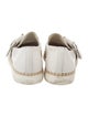 Tod's Leather Bow Accents Espadrilles