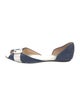 Tod's Leather Colorblock Pattern Sandals
