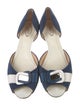 Tod's Leather Colorblock Pattern Sandals
