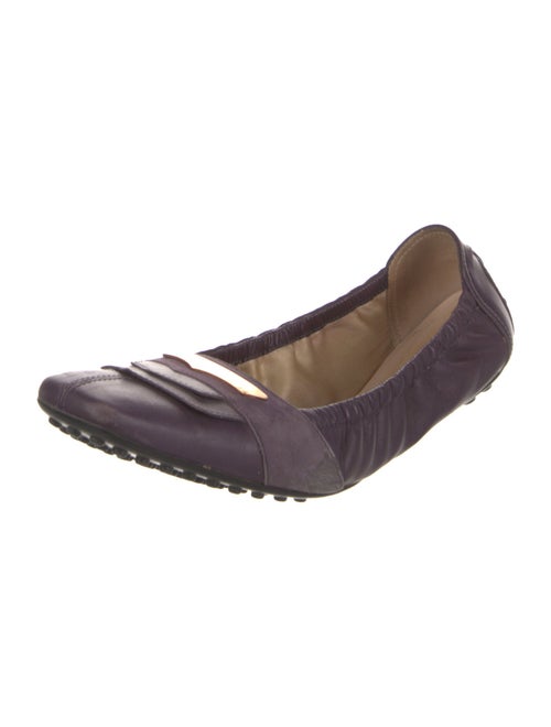 Tod's Leather Ballet Flats