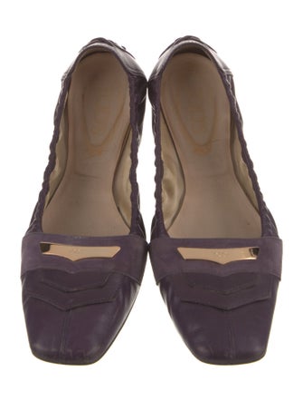 Tod's Leather Ballet Flats