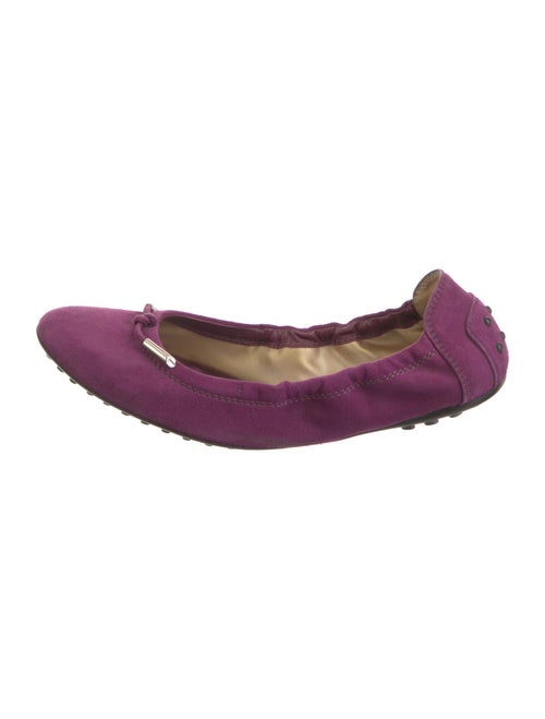 Tod's Suede Ballet Flats