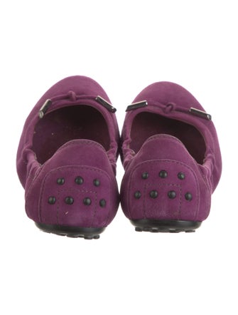 Tod's Suede Ballet Flats
