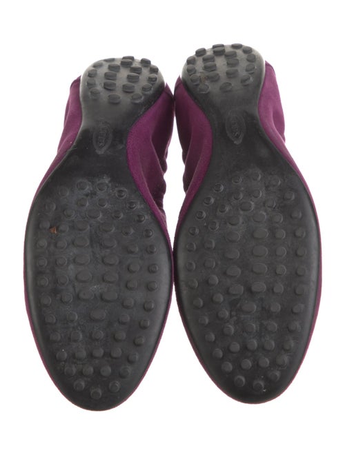 Tod's Suede Ballet Flats