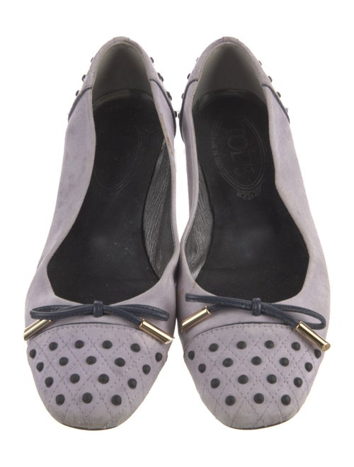 Tod's Suede Ballet Flats
