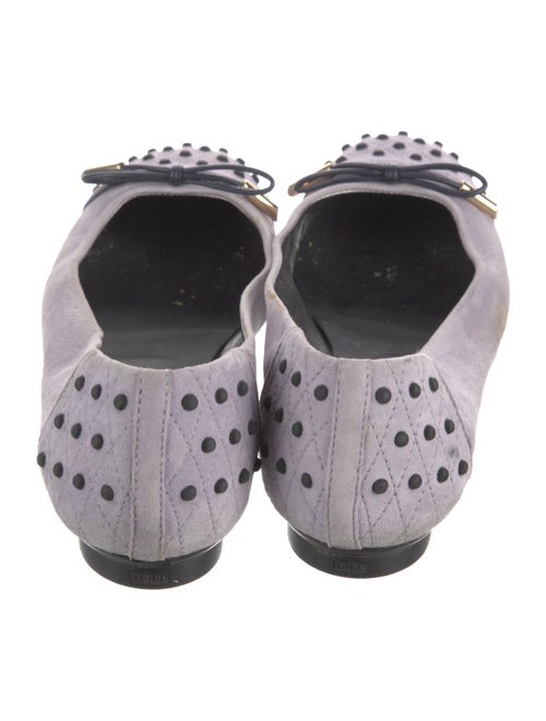 Tod's Suede Ballet Flats