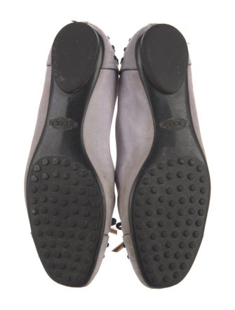 Tod's Suede Ballet Flats