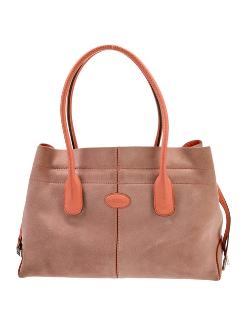 Tod's Suede Top Handle Bag