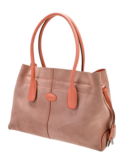 Tod's Suede Top Handle Bag