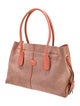 Tod's Suede Top Handle Bag