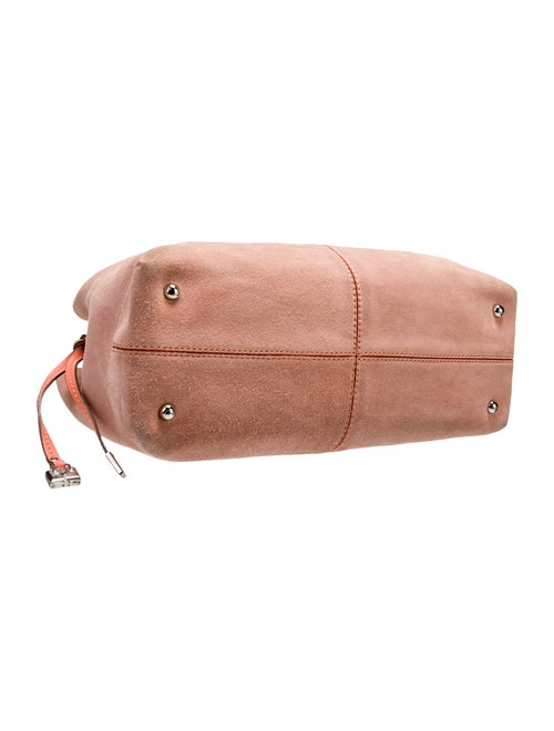 Tod's Suede Top Handle Bag