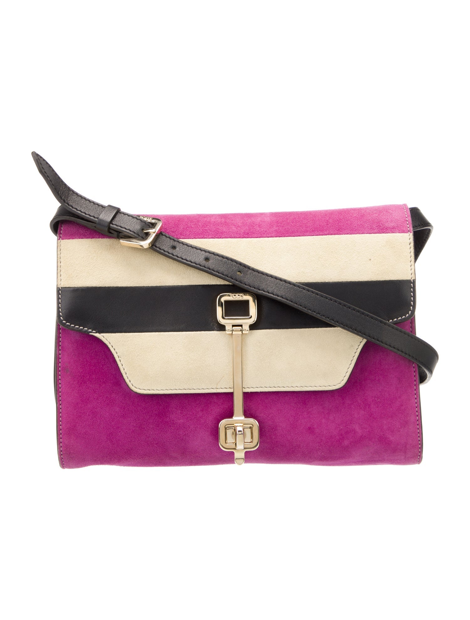 Tod's Suede Messenger Bag