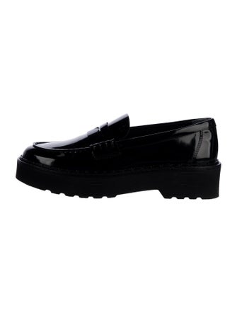 Tod's Patent Leather Loafers
