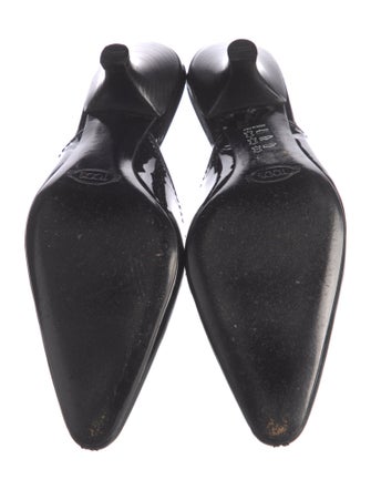 Tod's Patent Leather Mules