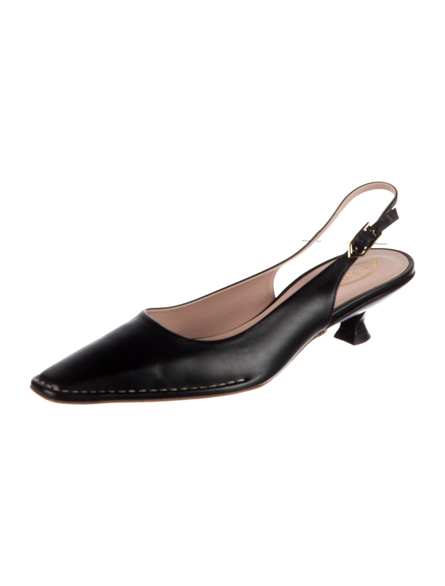 Tod's Leather Slingback Pumps