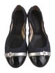 Tod's Leather Leather Trim Embellishment Ballet Flats