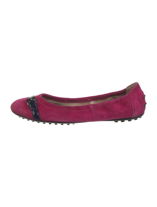 Tod's Suede Ballet Flats