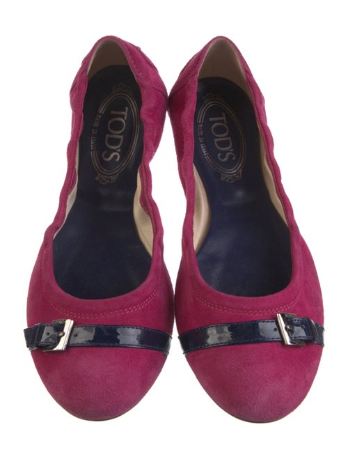 Tod's Suede Ballet Flats