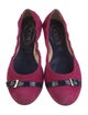 Tod's Suede Ballet Flats