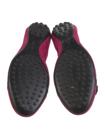 Tod's Suede Ballet Flats