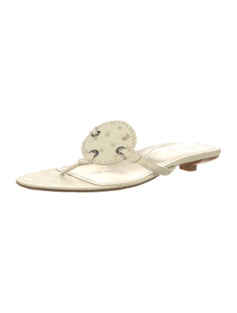 Tod's Leather Slides