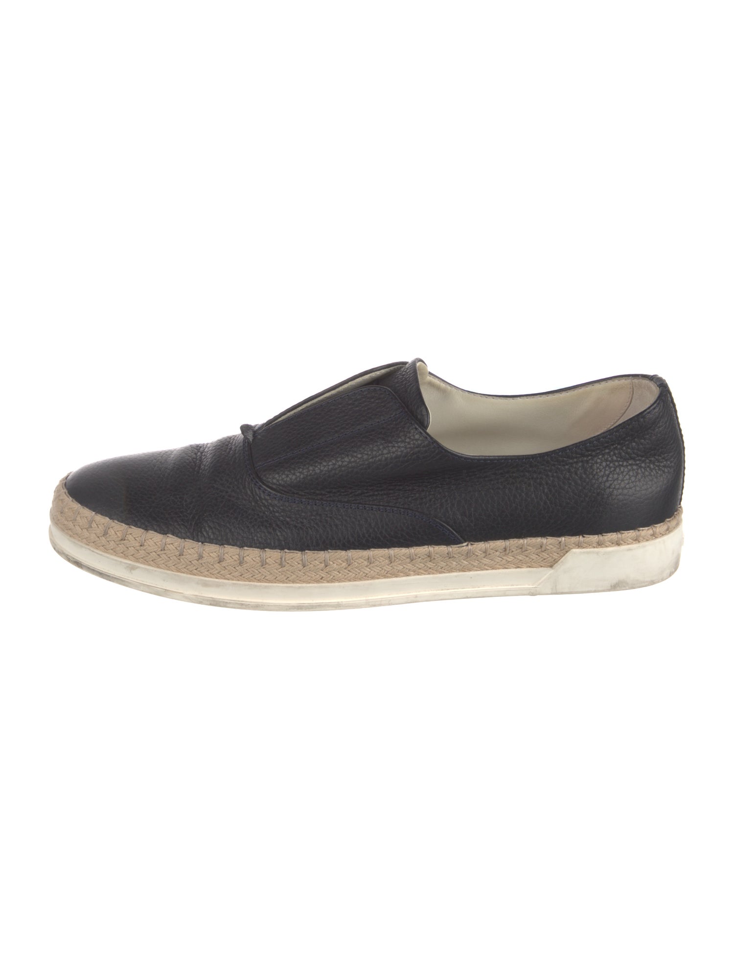 Tod's Leather Espadrille Sneakers