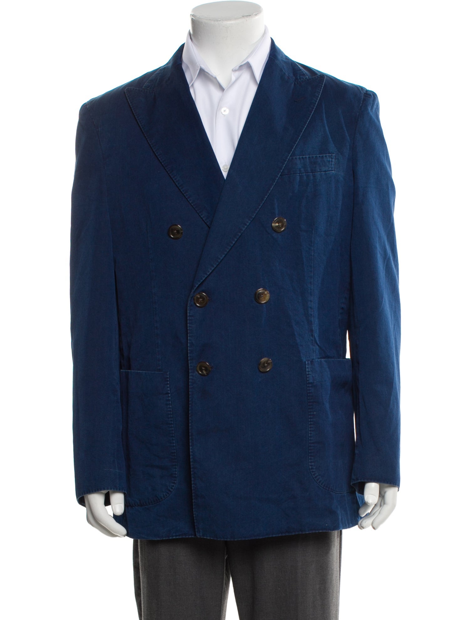 Tod's Embroidered Accent Suit