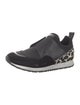 Tod's Suede Animal Print Sneakers