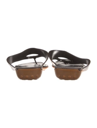 Tod's Leather Slides