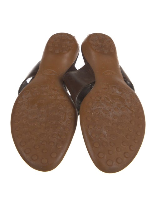 Tod's Leather Slides