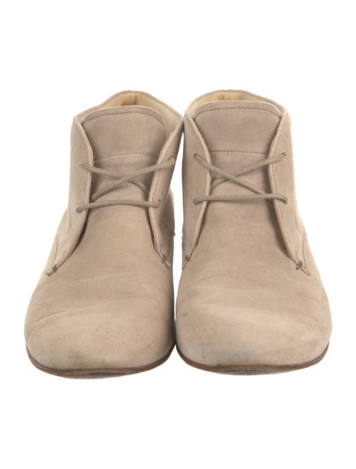 Tod's Suede Lace-Up Boots