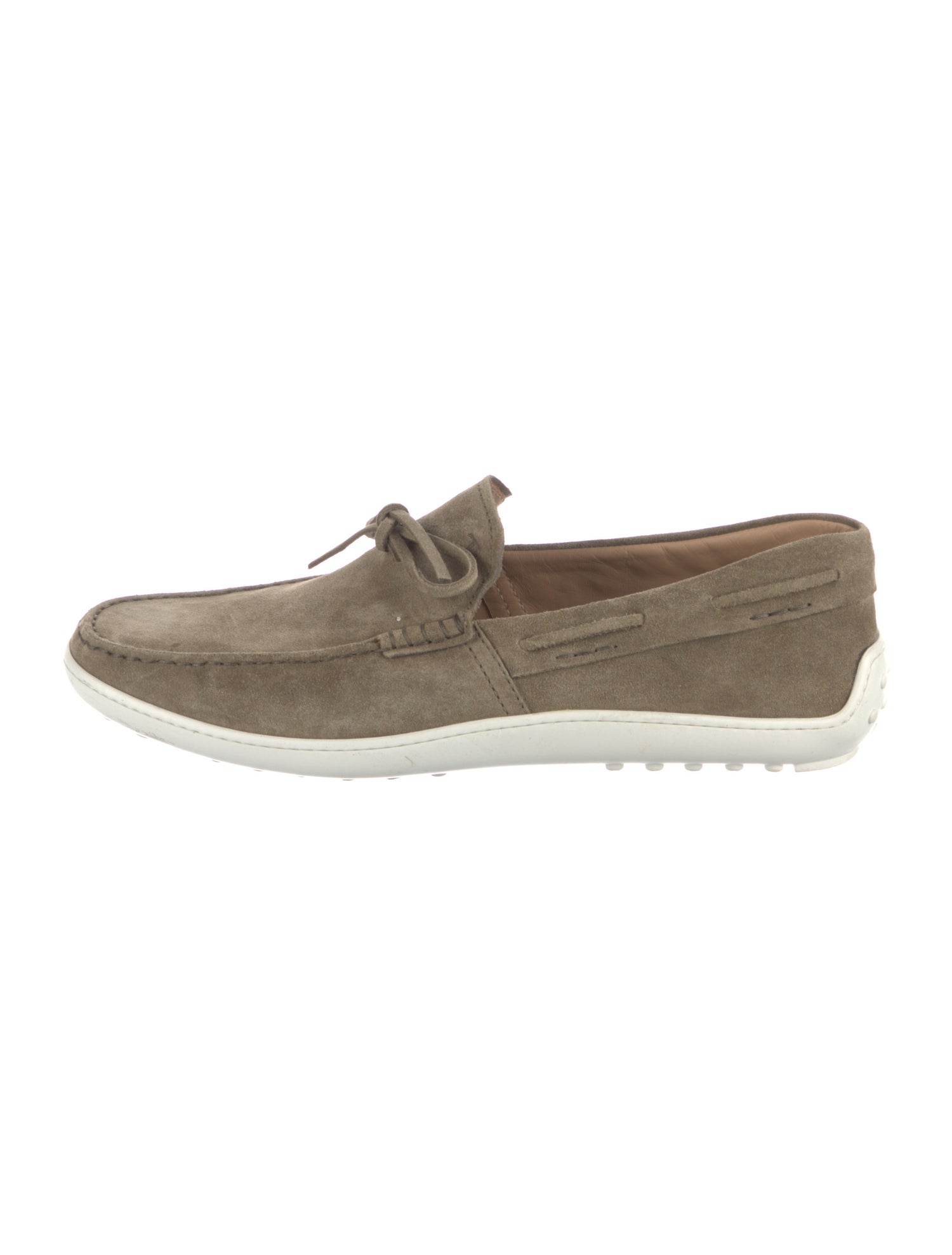 Tod's Suede Boat Shoes