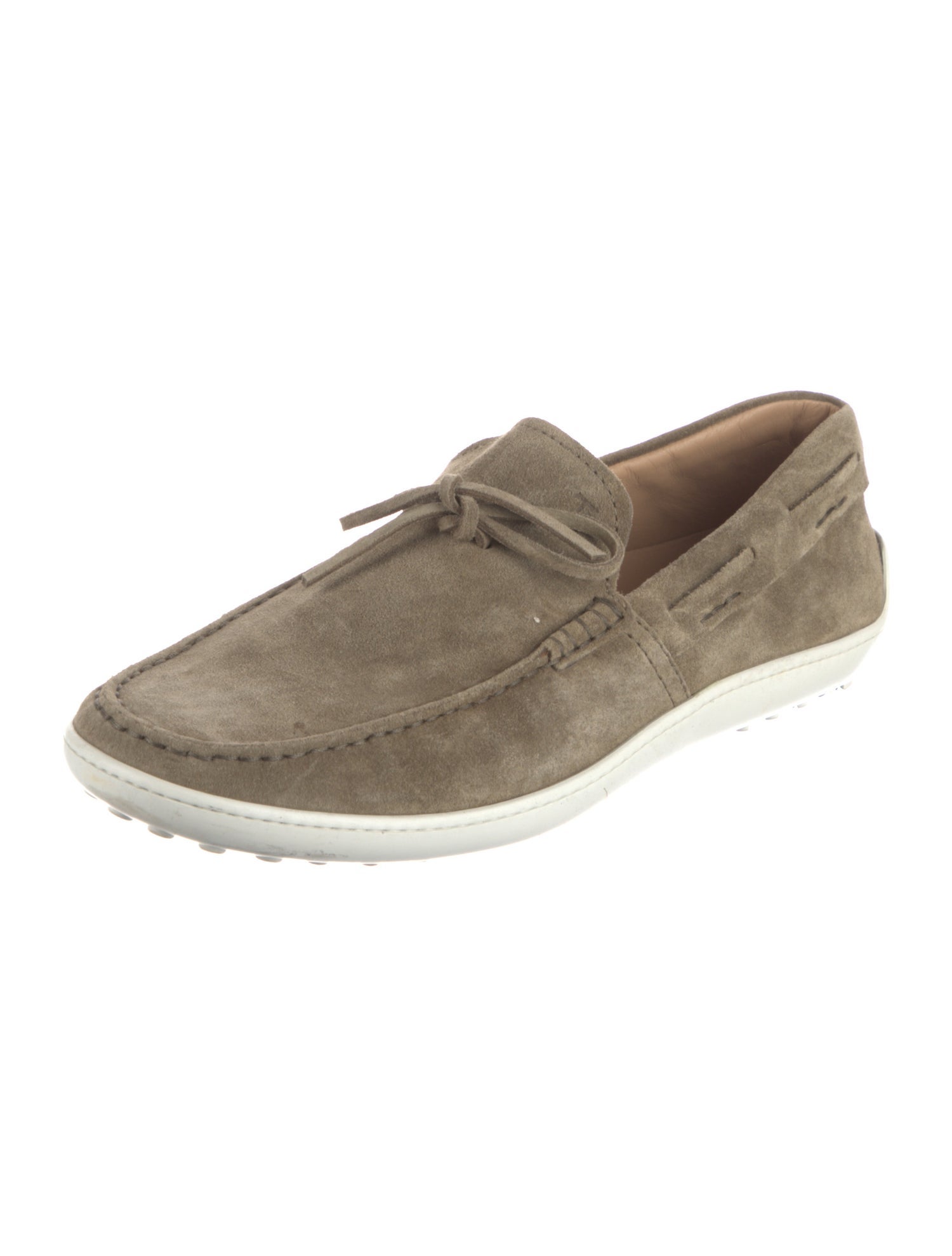 Tod's Suede Boat Shoes