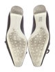 Tod's Leather Bow Accents Loafers